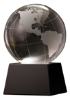 Black Crystal Globe (3 1/8")